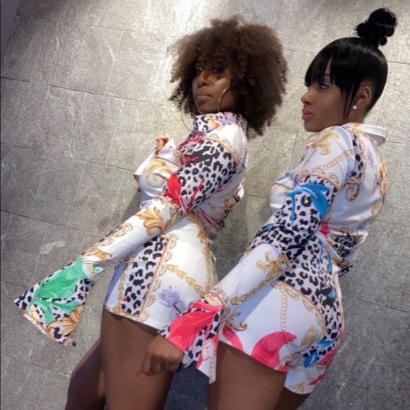 Colorful Romper - Picture 2 of 3